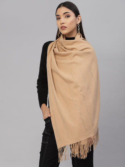 Mafadeny Women Khaki Stole