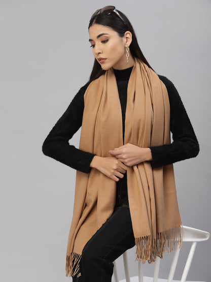 Mafadeny Women Brown Stole