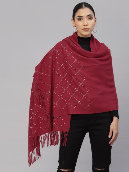 Mafadeny Embroidered Stole