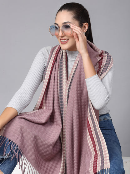 MAFADENY WINTER WRAP ONION STOLE - COZY COMFORT IN SUBTLE ELEGANCE