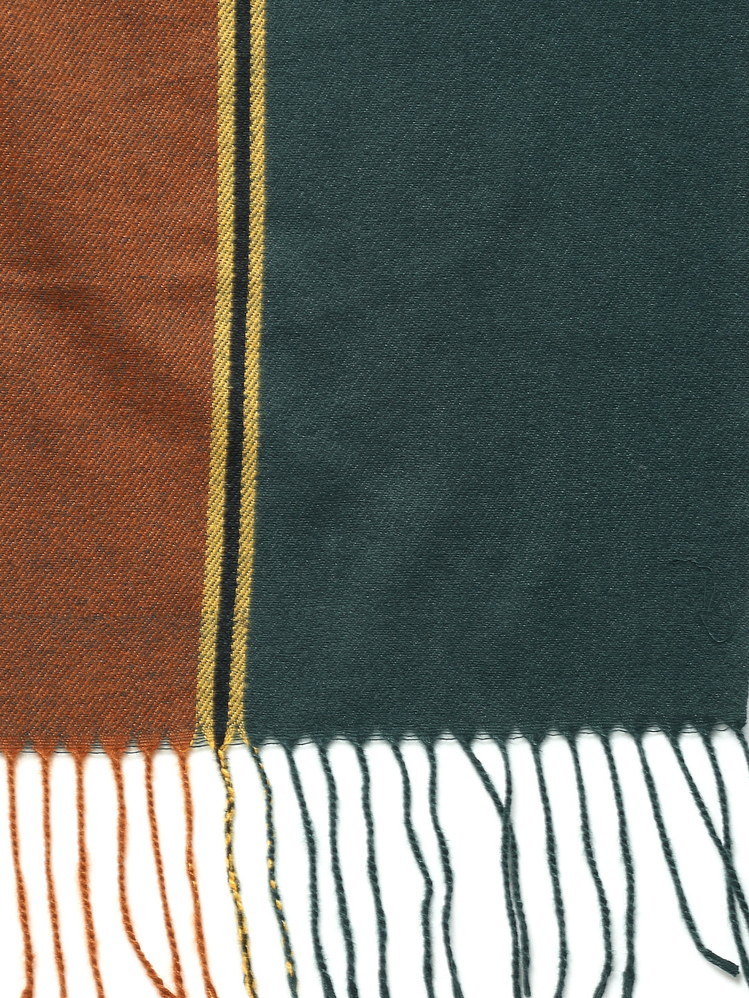 MAFADENY WINTER WRAP GREEN STOLE - COZY COMFORT IN SUBTLE ELEGANCE