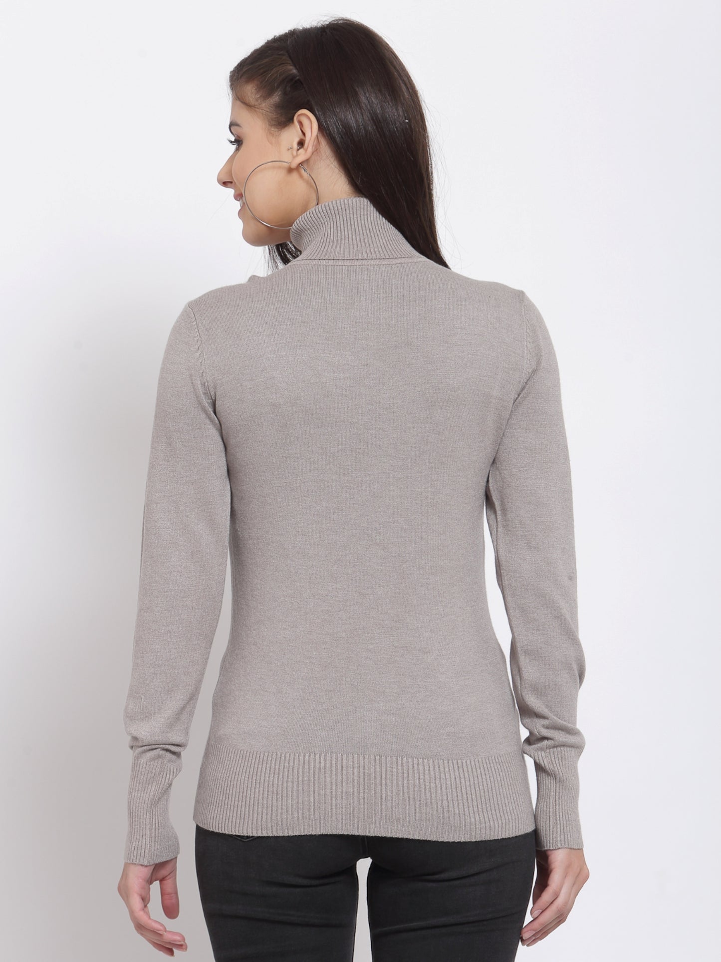 Mafadeny Winter Wear Mauve Warmed Pullover