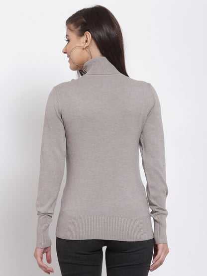 Mafadeny Winter Wear Mauve Warmed Pullover