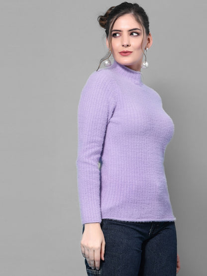 Mafadeny Winter wear Lavender Stylish Pullover